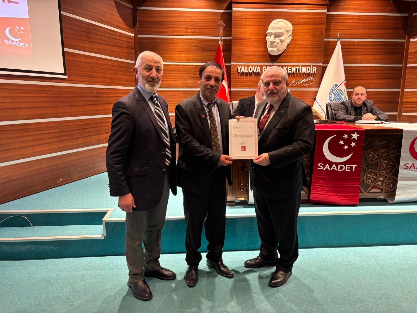SAADET PARTİSİ İL DİVAN TOPLANTISI YAPILDI