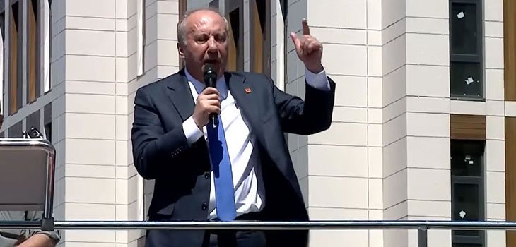 İNCE, CHP'NİN RİZE MİTİNGİNDE KONUŞTU