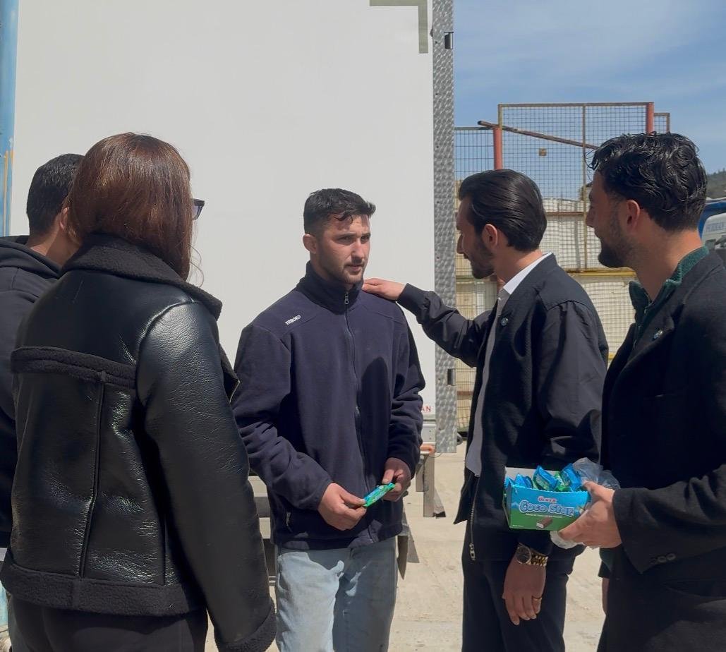 İYİ PARTİLİ GENÇLER SANAYİ SİTESİNDE