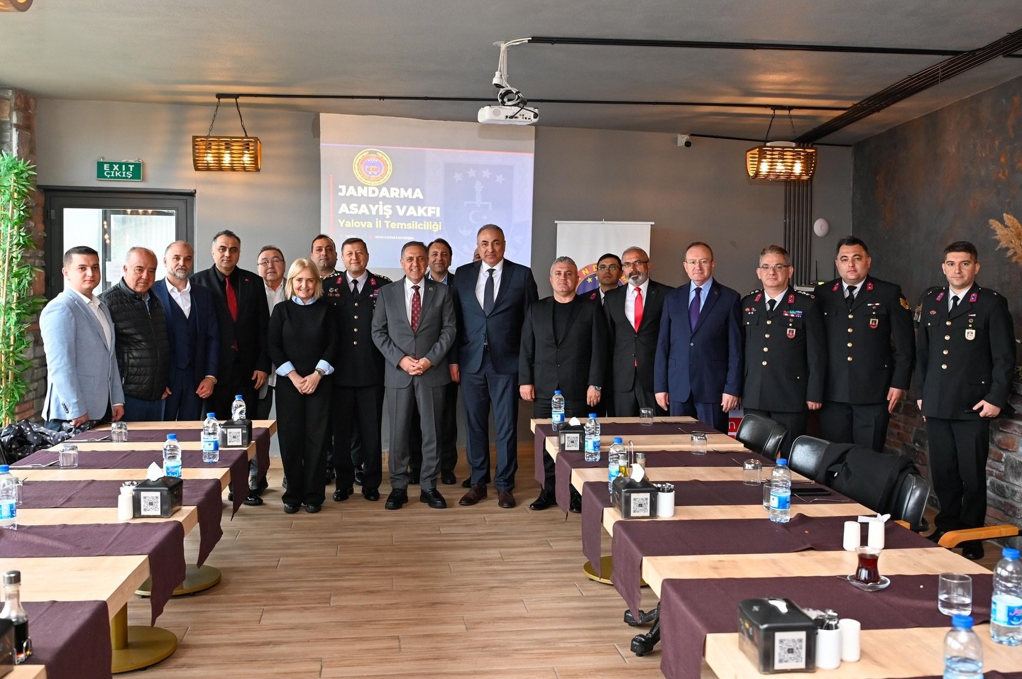 YALOVA JANDARMA ASAYİŞ VAKFI TOPLANDI