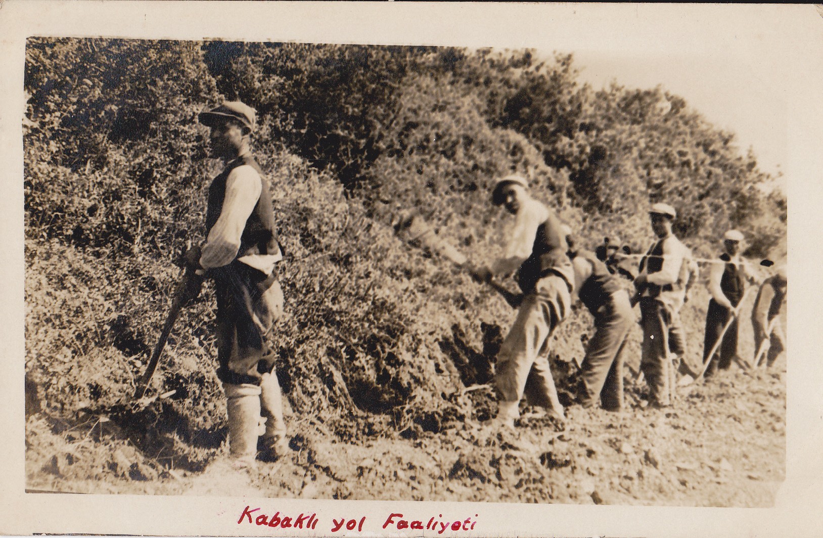 1951 YILINDA KABAKLI KÖYÜ ÇALIŞMALARI