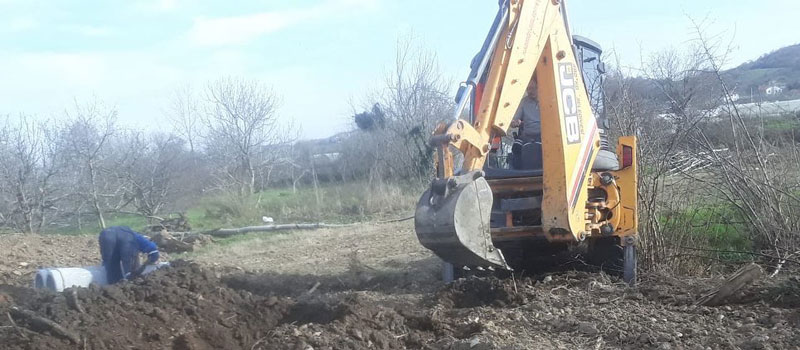 KADIKÖY'DE  YOL ÇALIŞMALARI