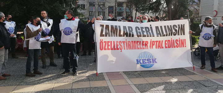 KESK BİLEŞENLERİNDEN ORTAK AÇIKLAMA