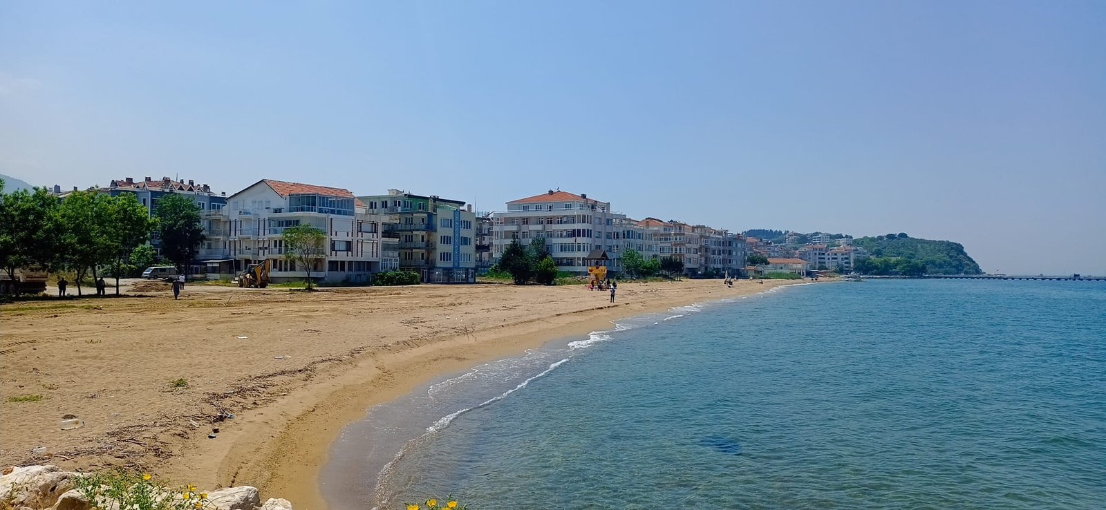 KOCADERE PLAJINA MAVİ BAYRAK VERİLDİ