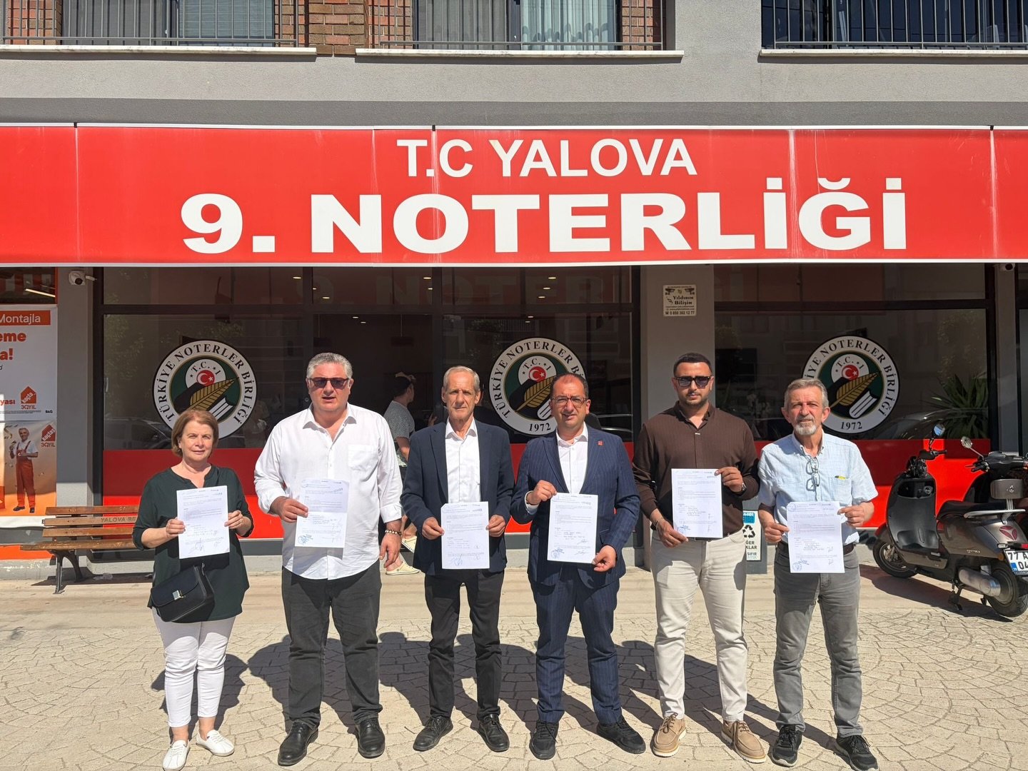 CHP KURULTAY DELEGELERİ İMZA VERDİ