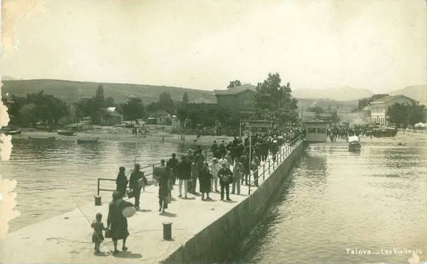 1930 YILINDA YALOVA İSKELESİ BÖYLEYDİ