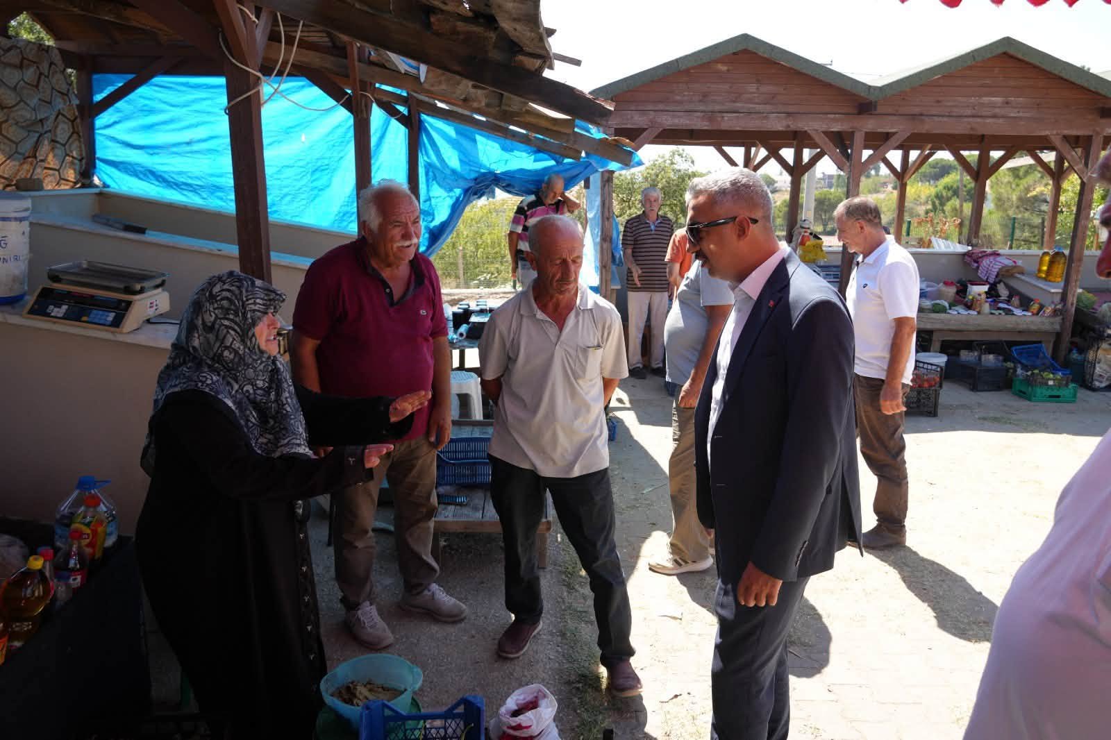 ARMUTLU MECİDİYE KÖY PAZARINA ZİYARET