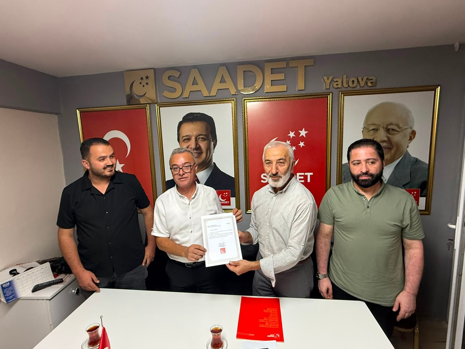 SAADET TAVŞANLI BELDESİNE ATAMA YAPTI