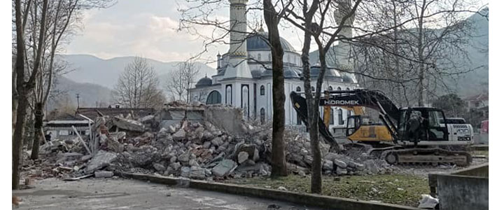 TEŞVİKİYE'DE ÇARŞI PROJESİNE BAŞLANDI