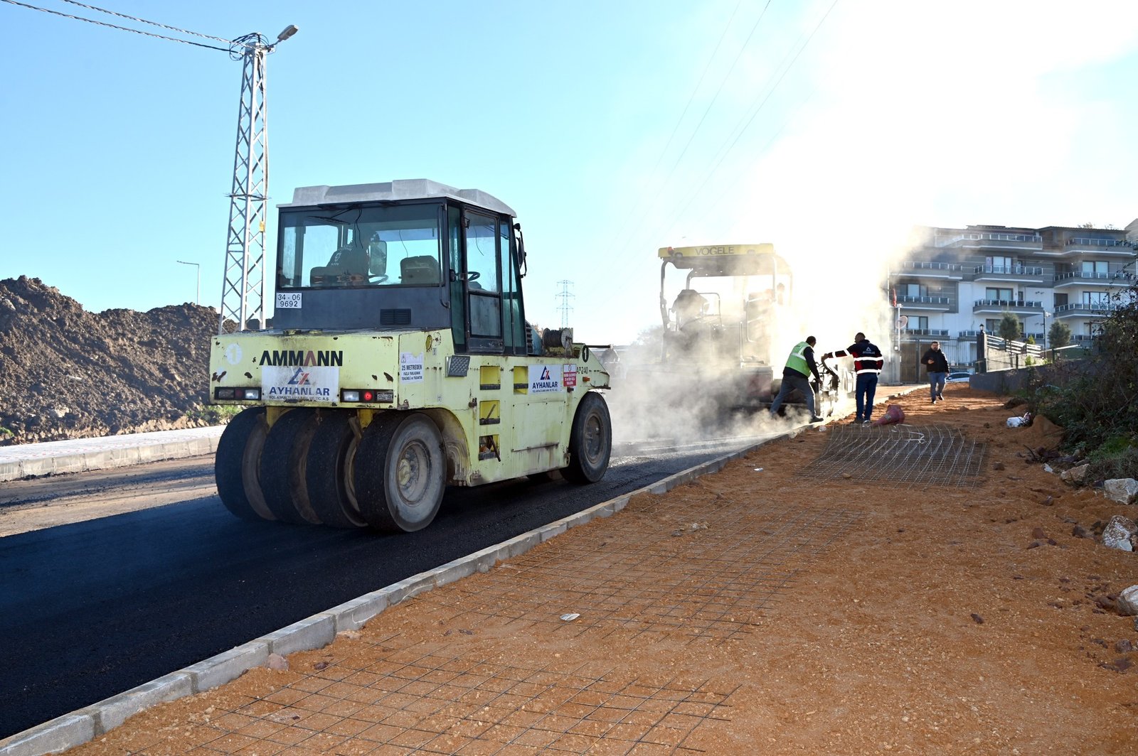 MKP MAHALLESİNDE ALT YAPI ÇALIŞMASI
