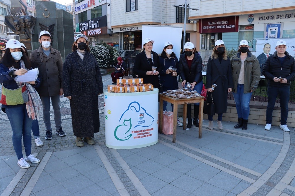 MAMALAR FARKINDALIK İÇİN DAĞITILDI