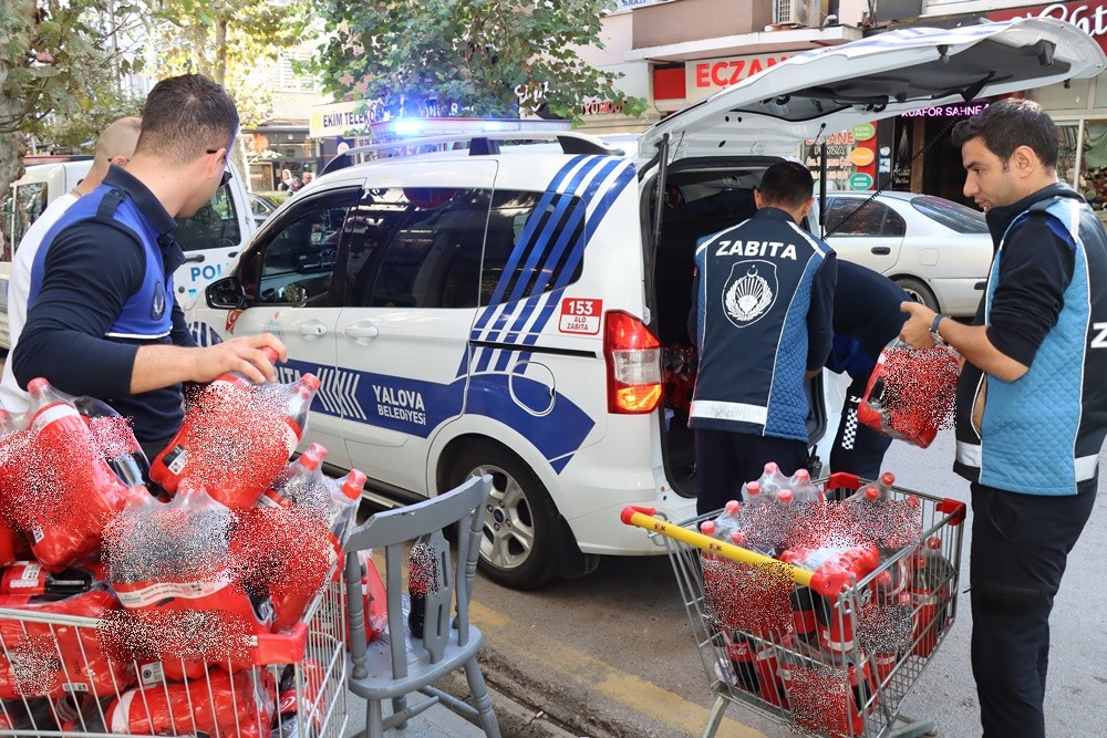 DENETİMLERDE ORTAYA ÇIKTI İMHA EDİLDİ