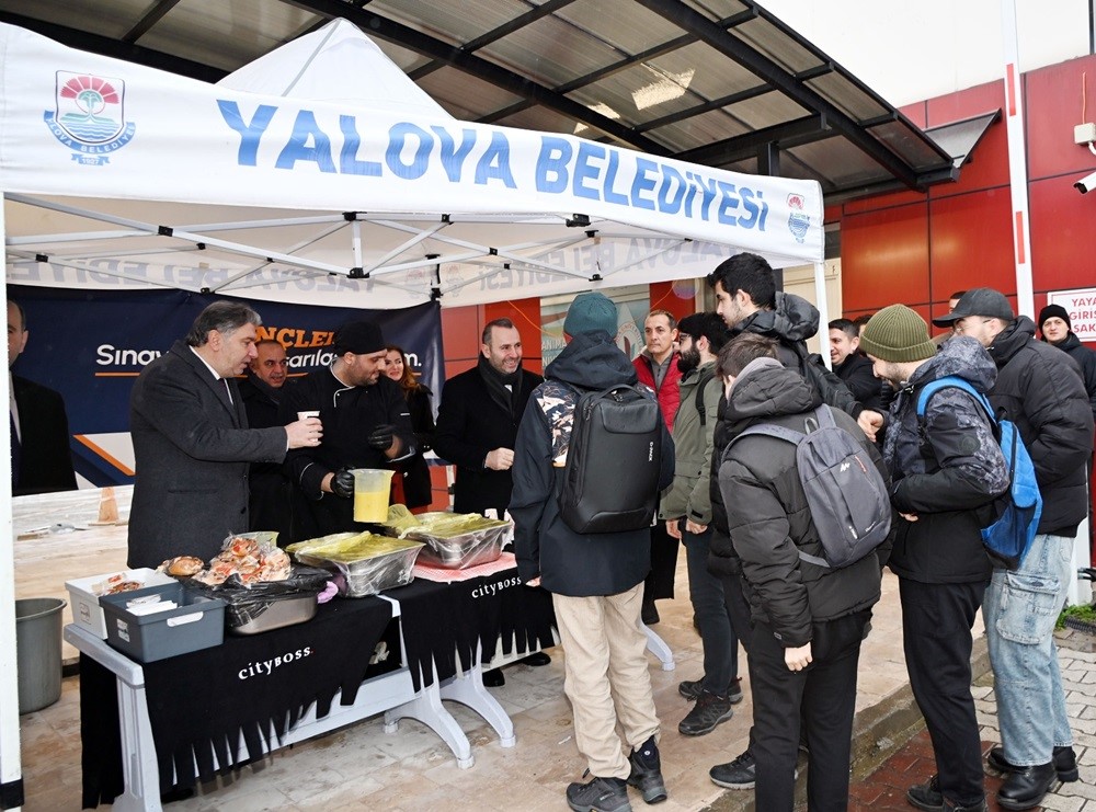 SINAV HAFTASI’NDA ÖĞRENCİLERE ÇORBA