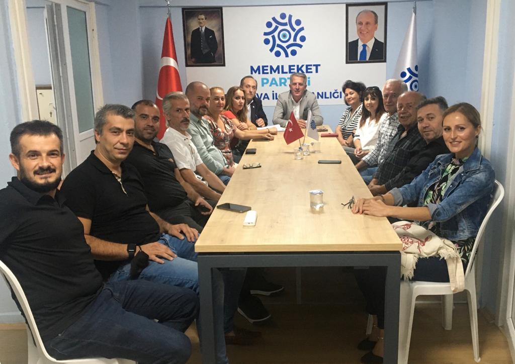 MEMLEKET PARTİSİNDE GÖREV DAĞILIMI