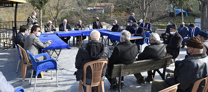 ÇINARCIK KÖYLERİNE VALİ EROL’DAN ZİYARET