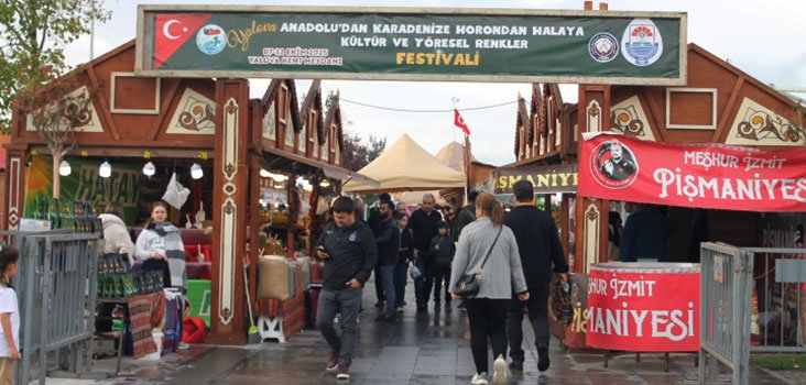 YÖRESEL GIDA FESTİVALİNE YAĞMUR ENGELİ