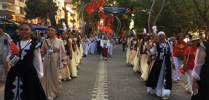 YAFEM 28. TÜRK BOYLARI ŞÖLENİ BAŞLADI