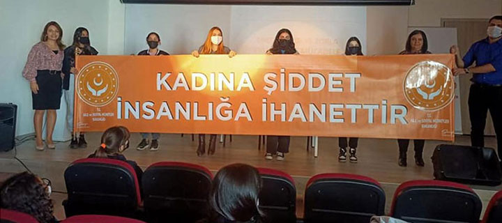 KADINA YÖNELİK ŞİDDET SEMİNERİ YAPILDI