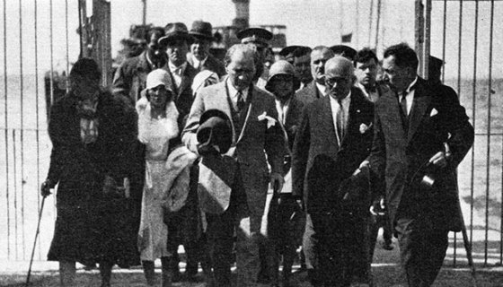 1929 YILI ATATÜRK'ÜN YALOVA'YA GELİŞİ