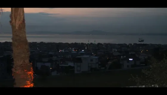 ÇİFTLİKKÖY BAYRAKTEPE'DEN GÜN BATIMI
